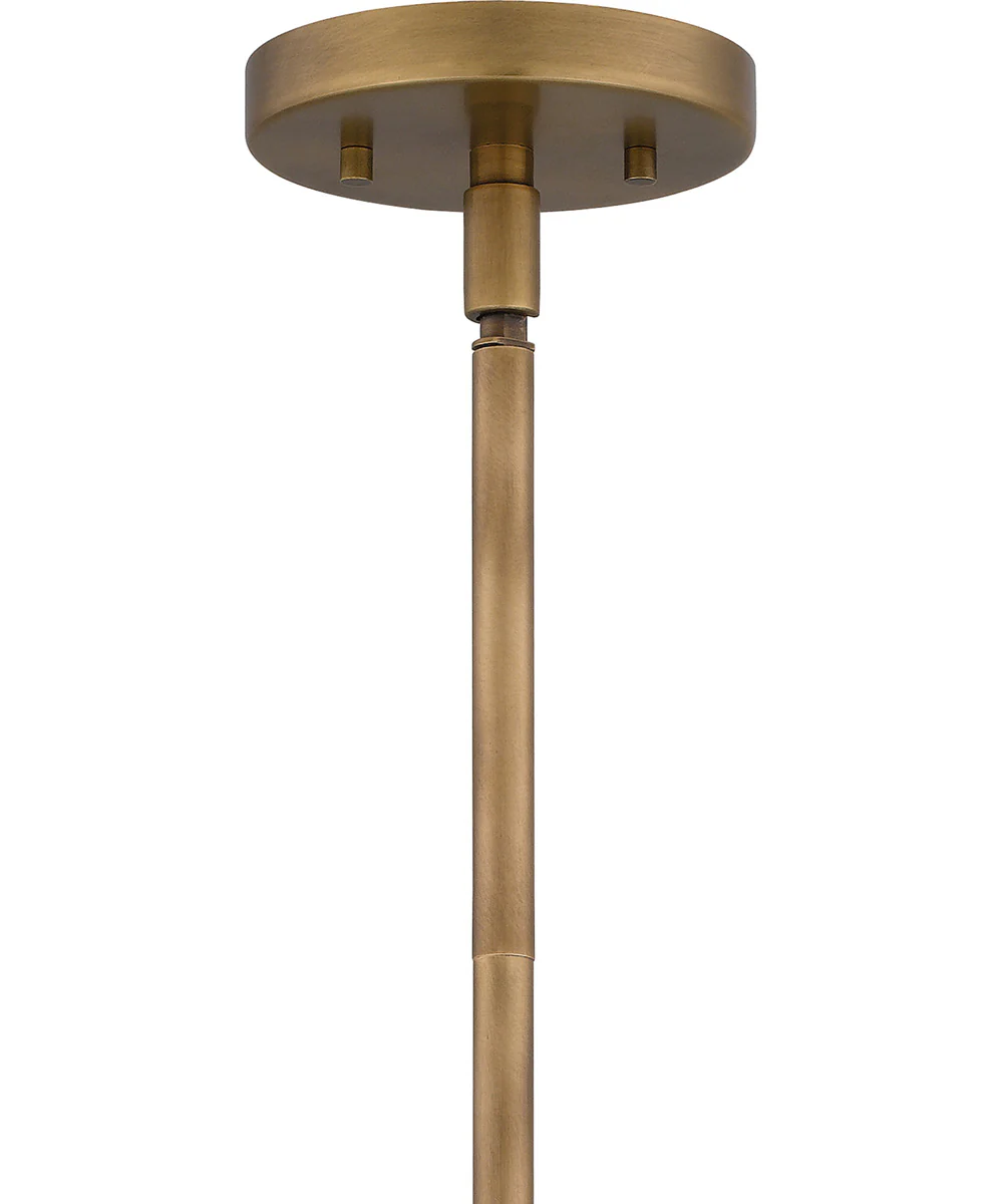 Mallory 5-light Chandelier Weathered Brass - Image 6