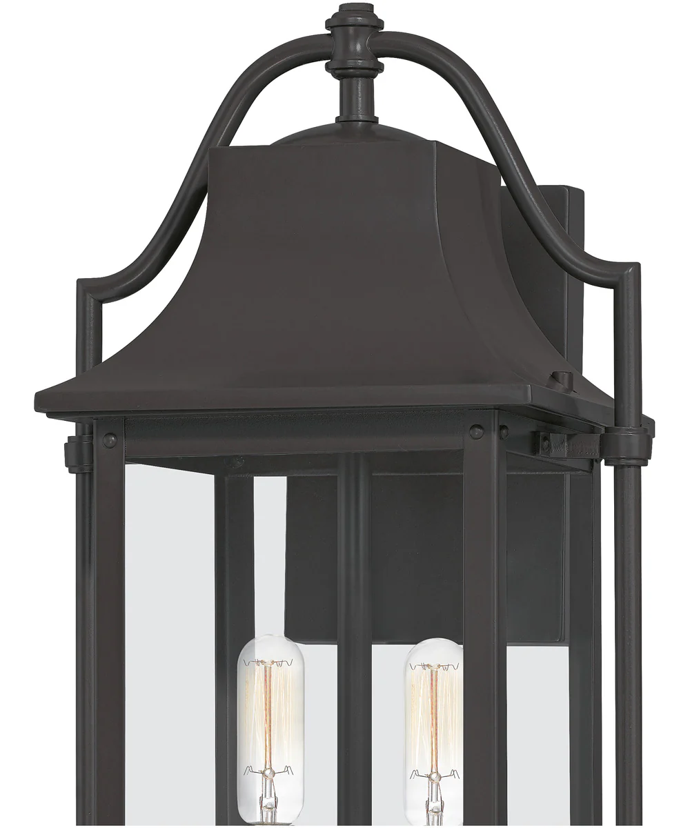 Manning Medium 2-light Outdoor Wall Light  Coastal Armour Aluminum Western Bronze - Image 6