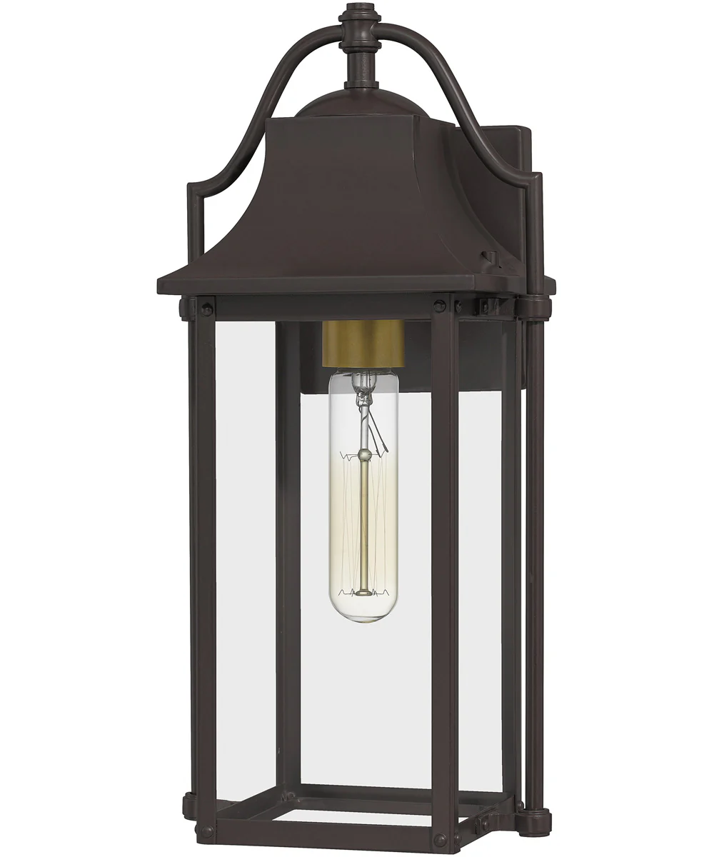 Manning Small 1-light Outdoor Wall Light  Coastal Armour Aluminum Western Bronze - Image 3