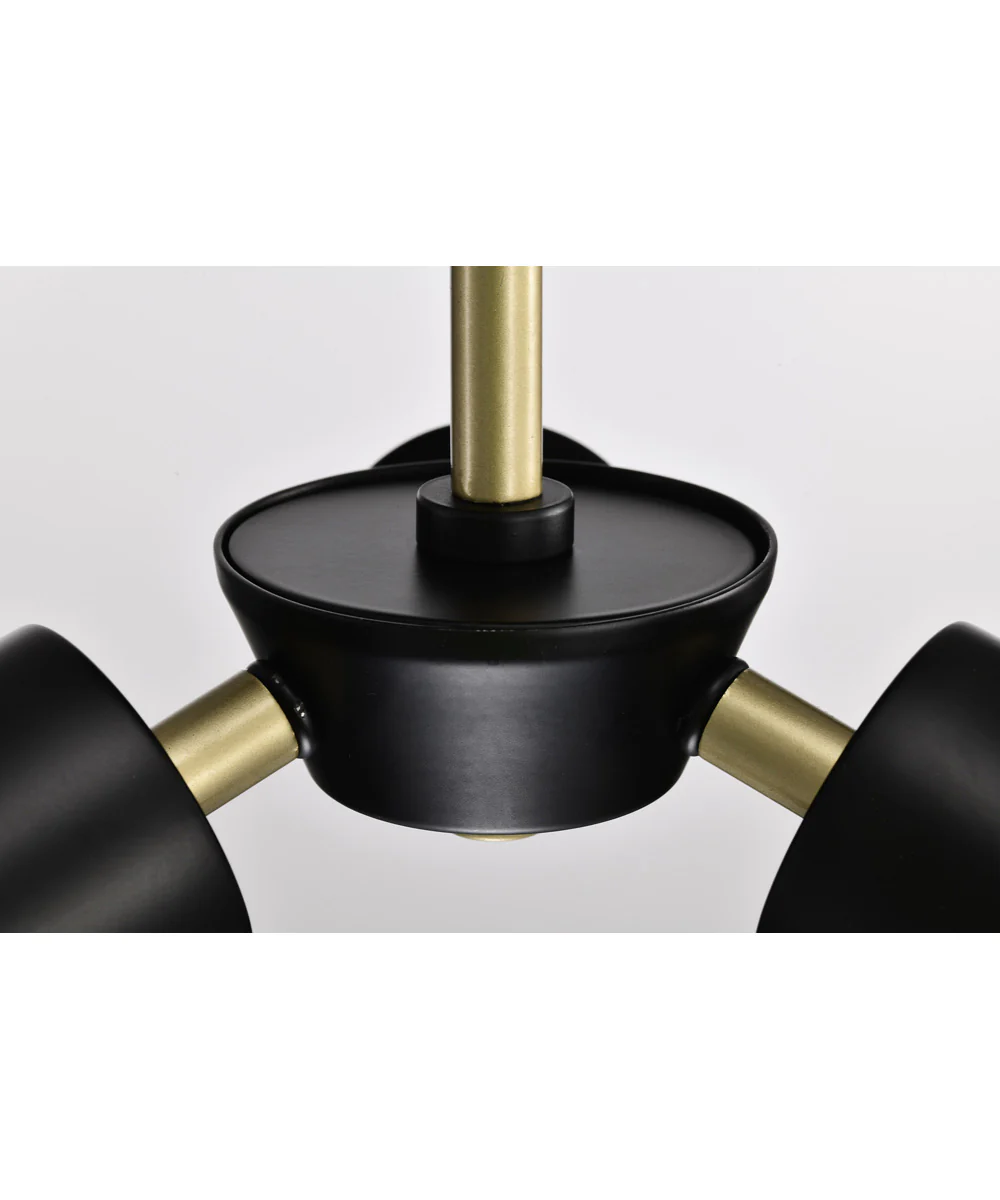 Marc 3-Light Close-to-Ceiling Matte Black - Image 11