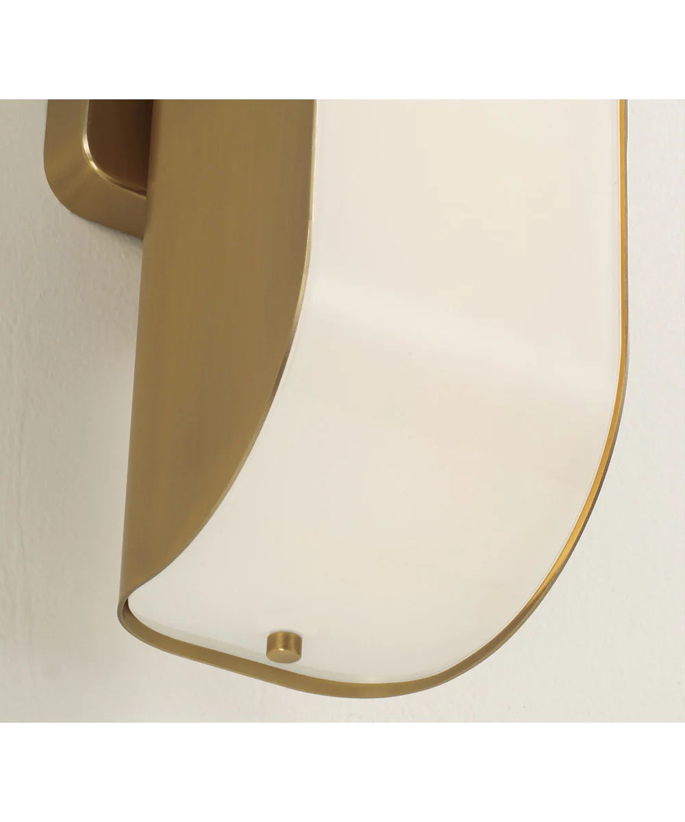 Marcell 1-Light Sconce Aged Brass - Image 2