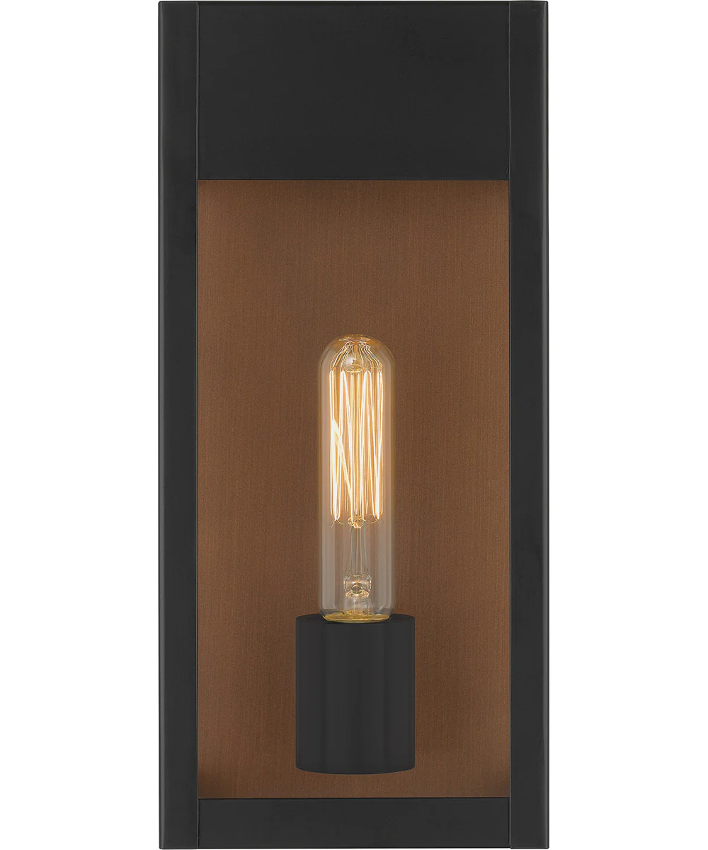 Maren Medium 1-light Outdoor Wall Light  Coastal Armour Aluminum Matte Black - Image 4