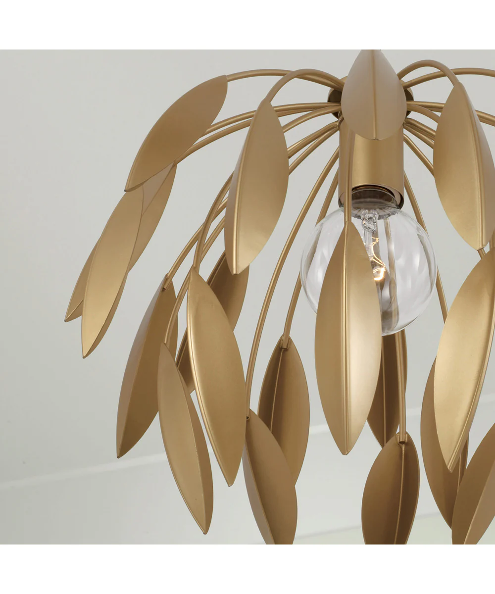 Margeaux 1-Light Pendant Buffed Gold - Image 3