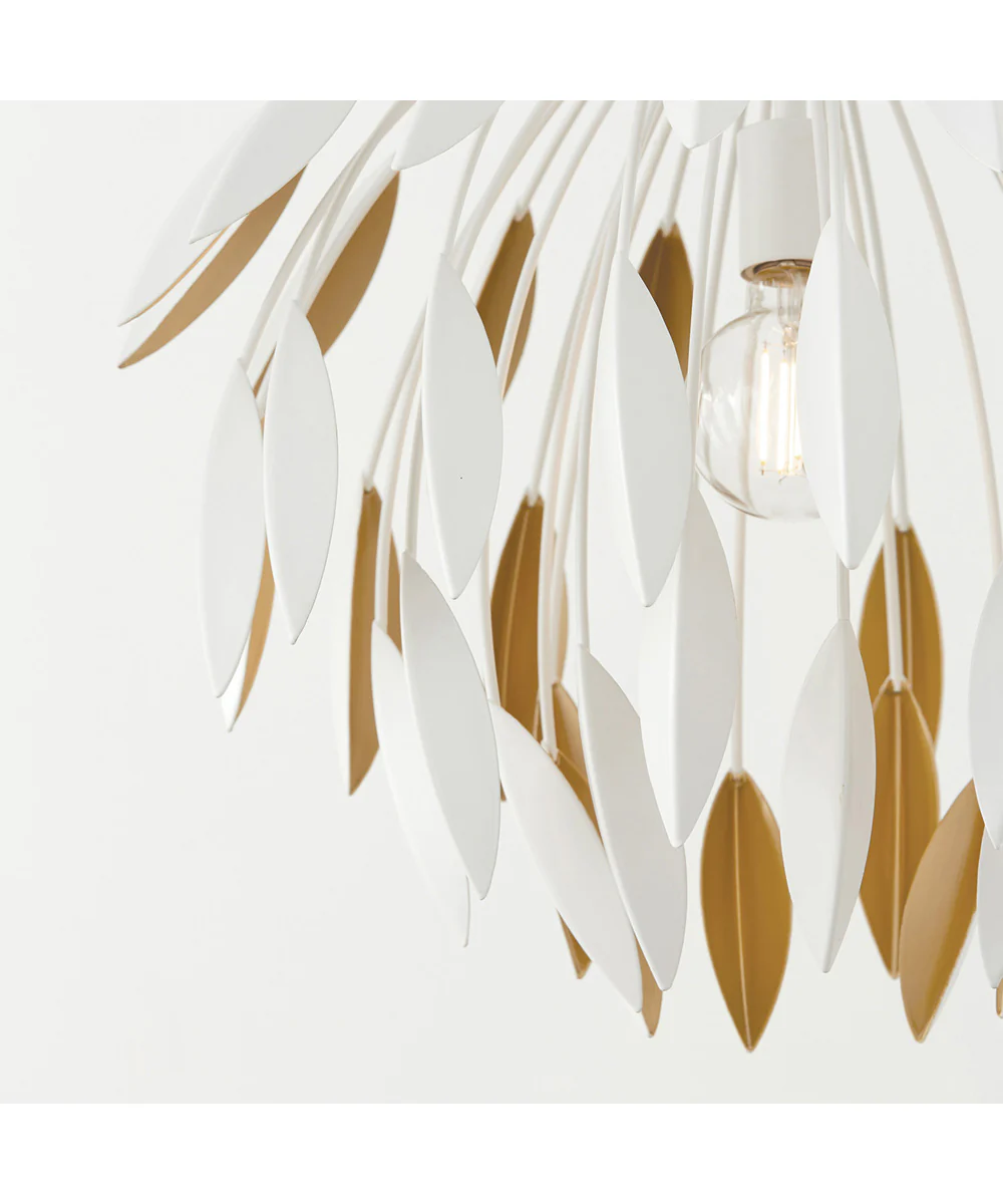 Margeaux 1-Light Pendant Matte White - Image 2