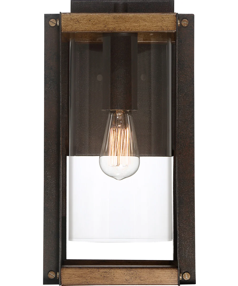 Marion Square Large 1-light Outdoor Wall Light Rustic Black - Image 4