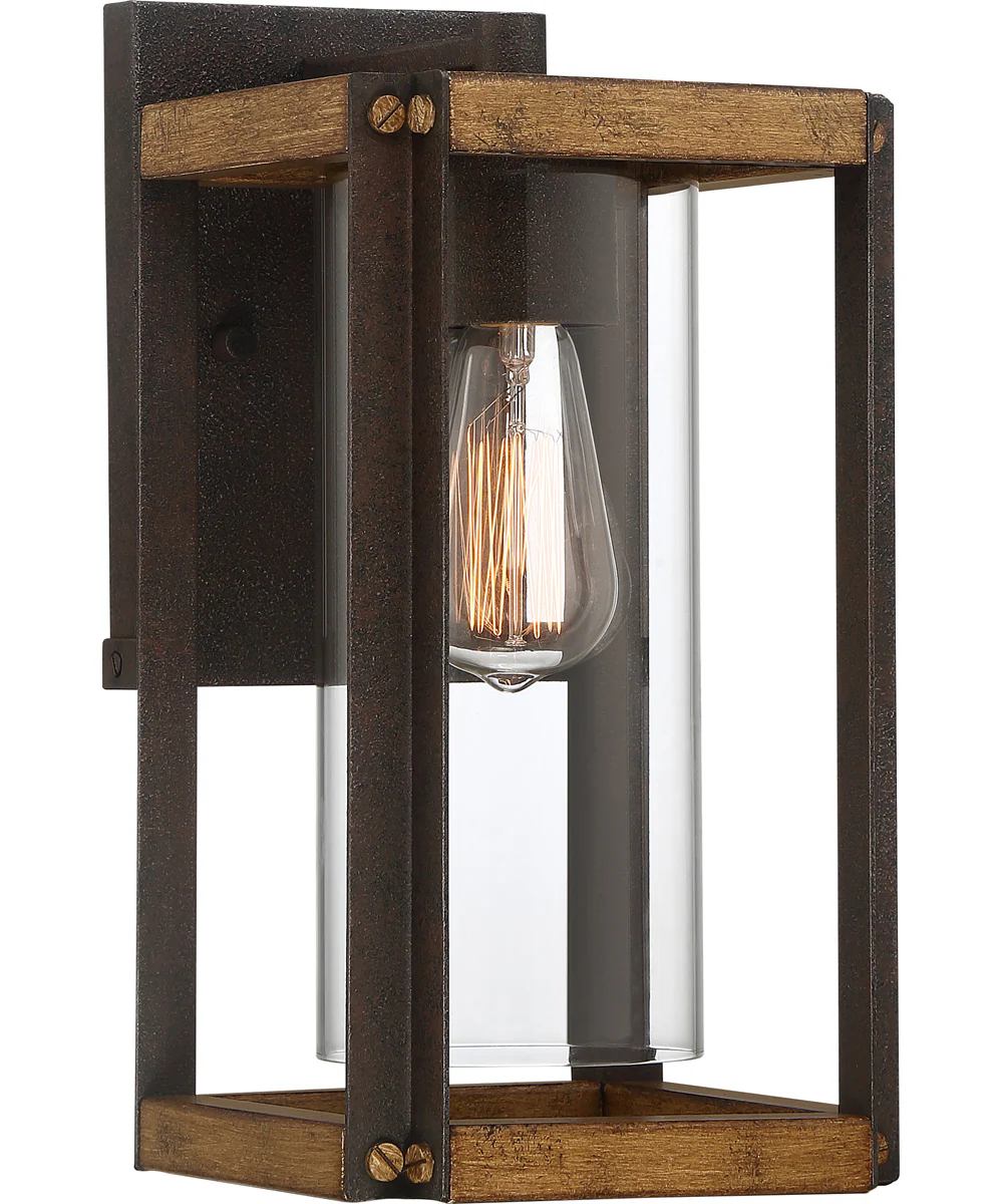 Marion Square Medium 1-light Outdoor Wall Light Rustic Black - Image 2