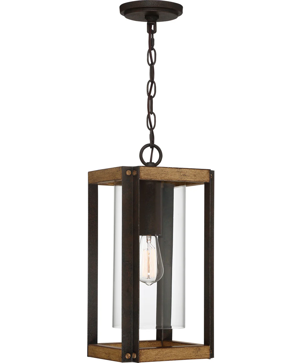 Marion Square Small 1-light Mini Pendant Rustic Black - Image 2