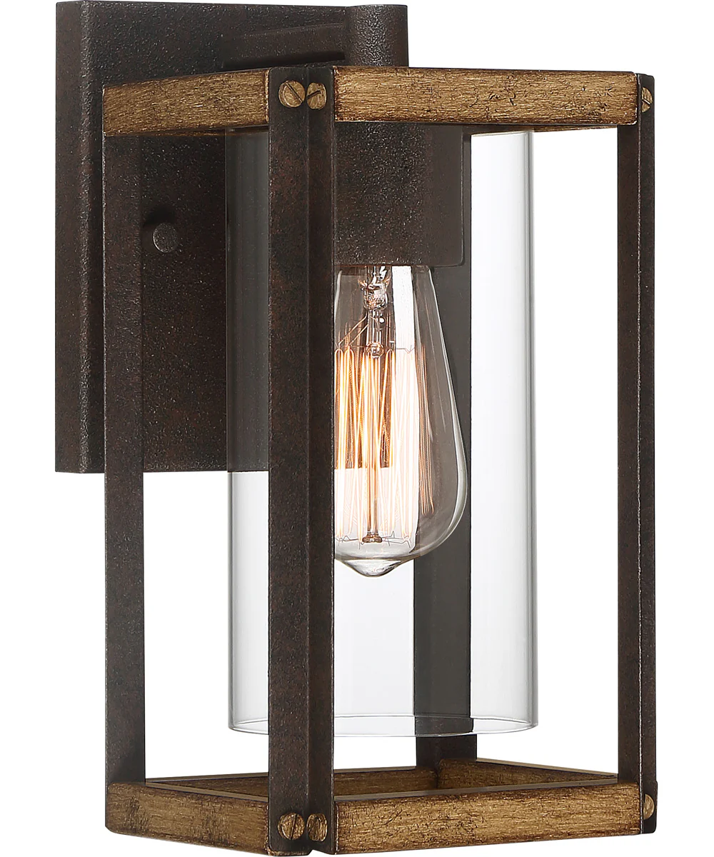 Marion Square Small 1-light Outdoor Wall Light Rustic Black - Image 2