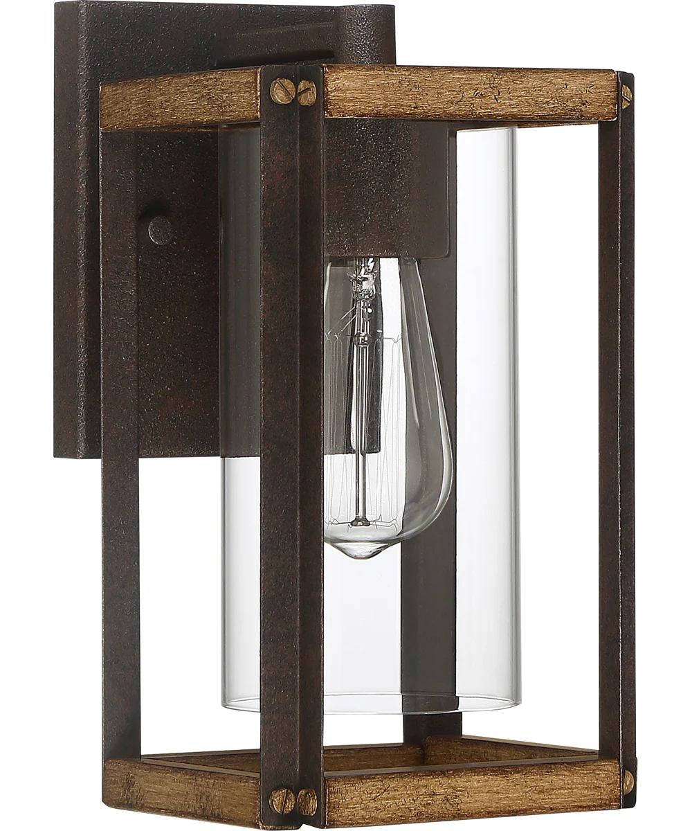 Marion Square Small 1-light Outdoor Wall Light Rustic Black - Image 3