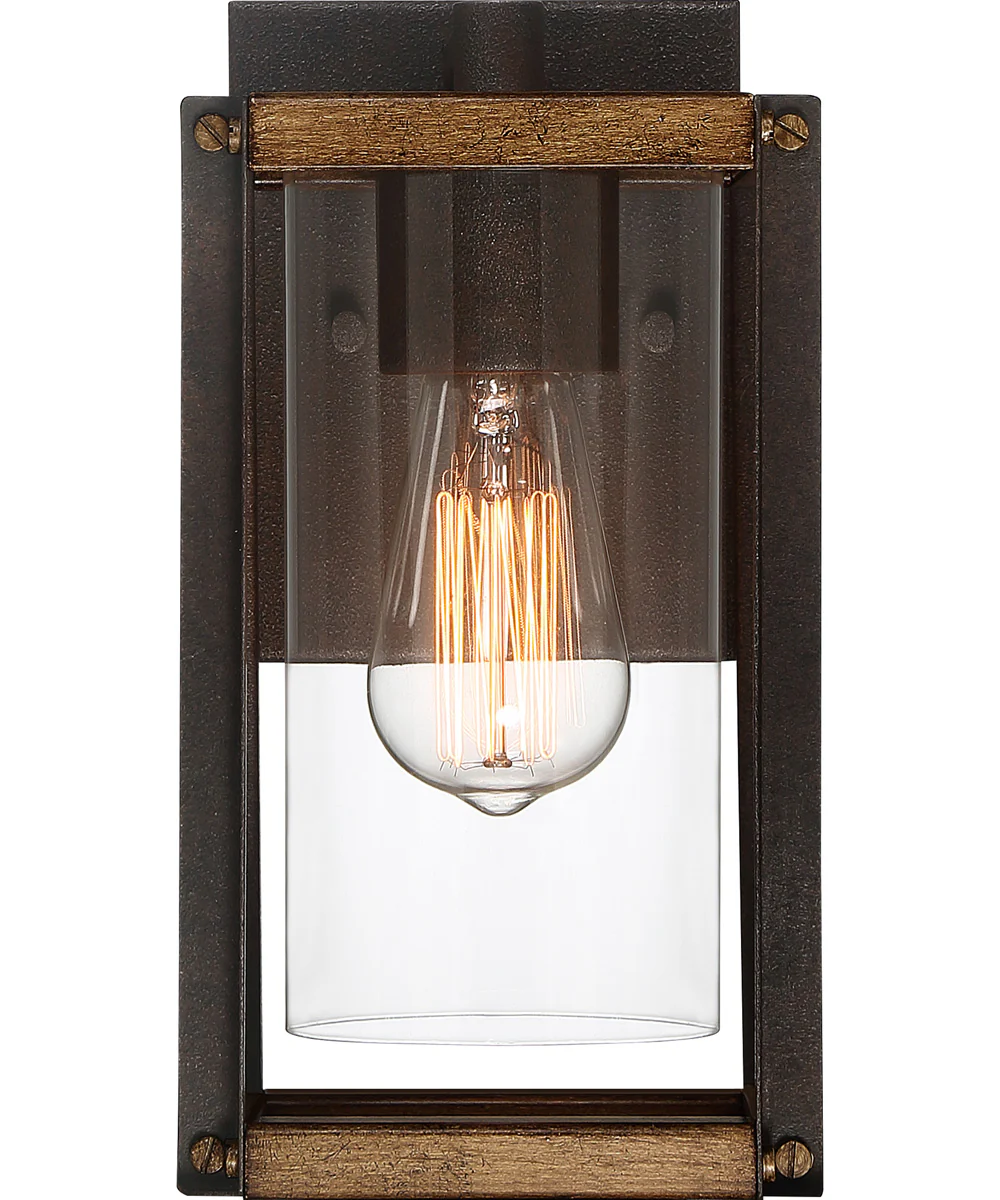 Marion Square Small 1-light Outdoor Wall Light Rustic Black - Image 4