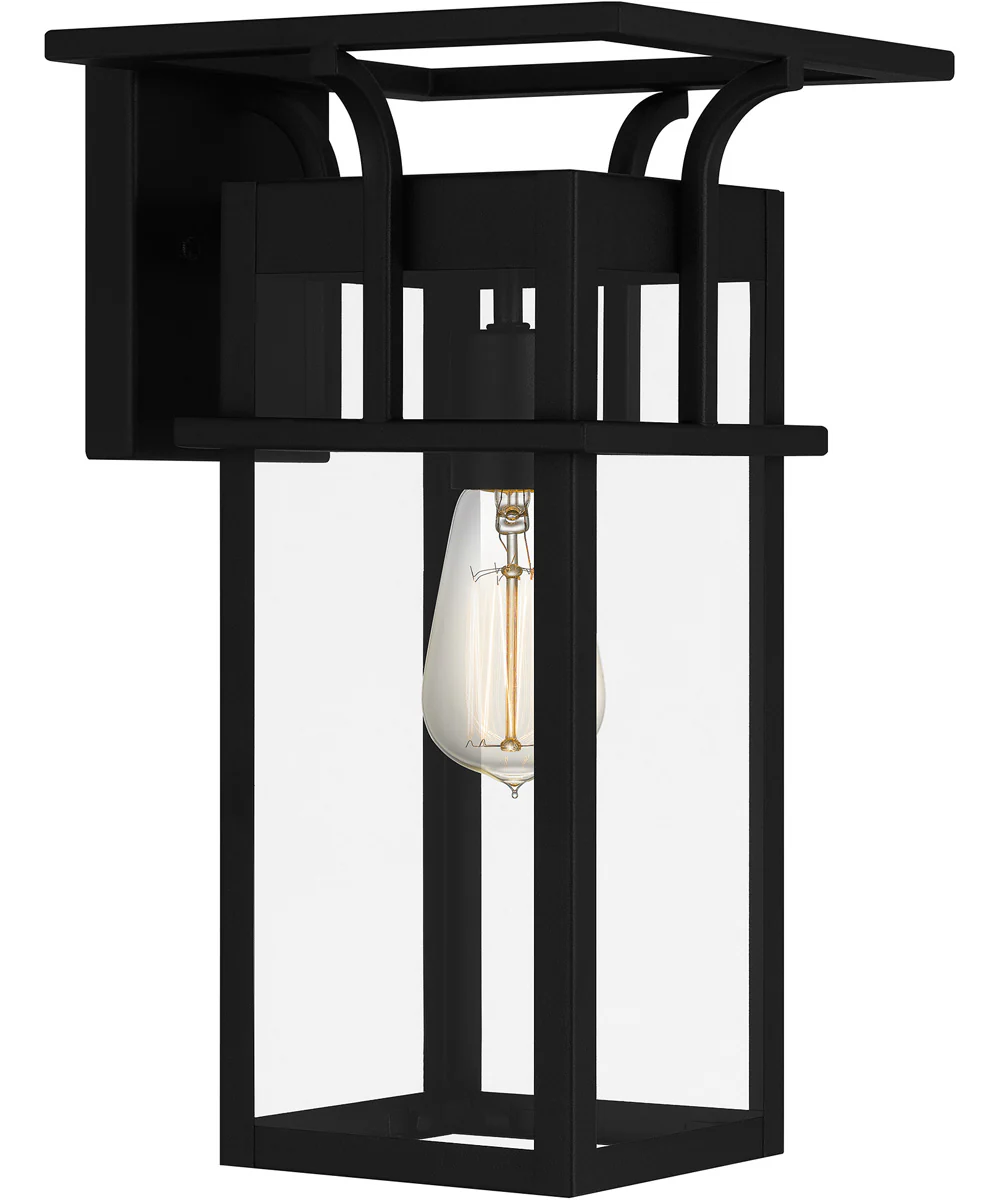 Markley Medium 1-light Outdoor Wall Light Earth Black - Image 2