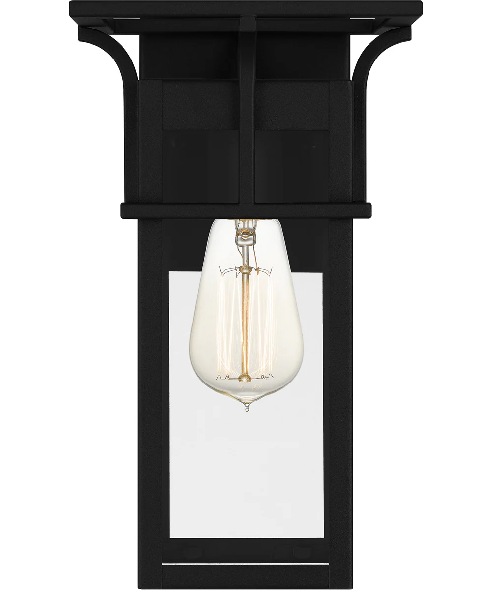 Markley Small 1-light Outdoor Wall Light Earth Black - Image 4