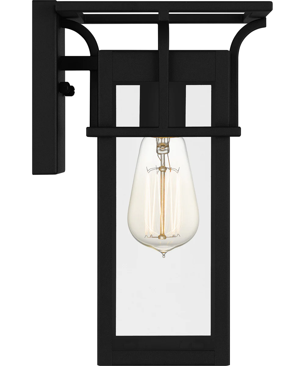 Markley Small 1-light Outdoor Wall Light Earth Black - Image 5