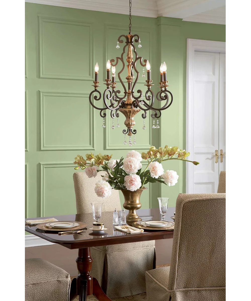 Marquette 6-light Chandelier Heirloom - Image 3