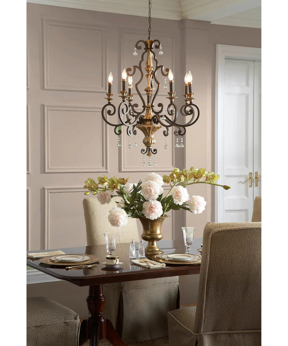 Marquette 6-light Chandelier Heirloom - Image 4