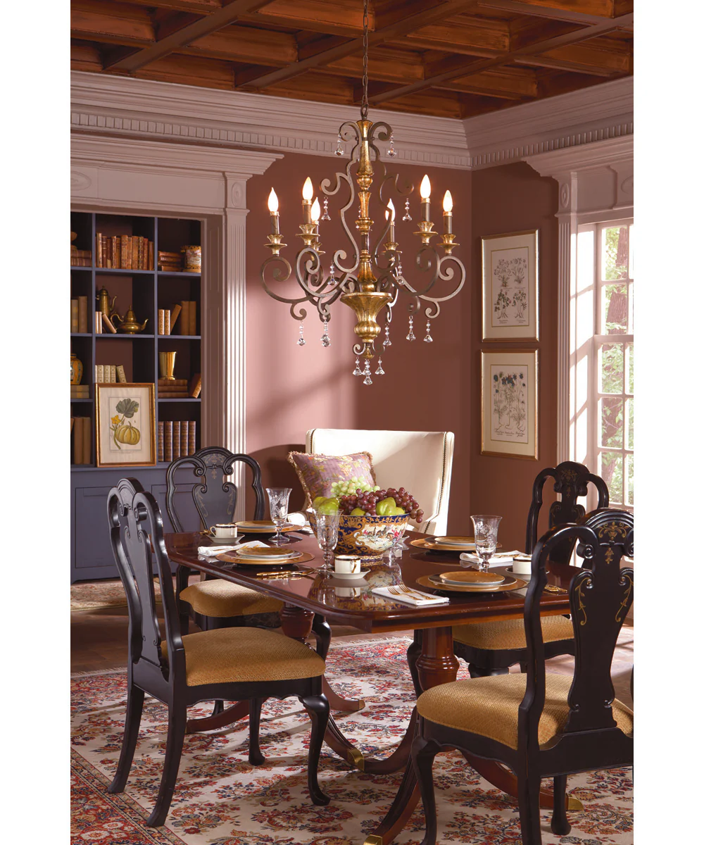 Marquette 6-light Chandelier Heirloom - Image 5