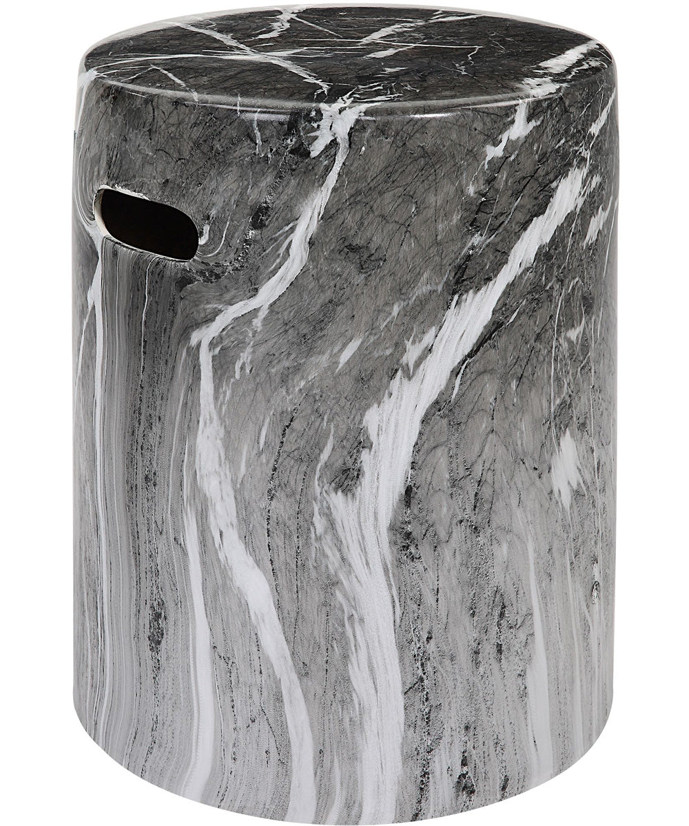 Marvel Marbled Garden Stool - Image 4
