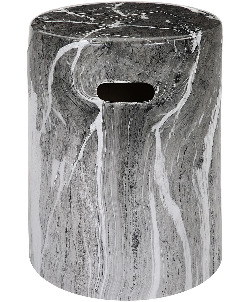 Marvel Marbled Garden Stool - Image 9