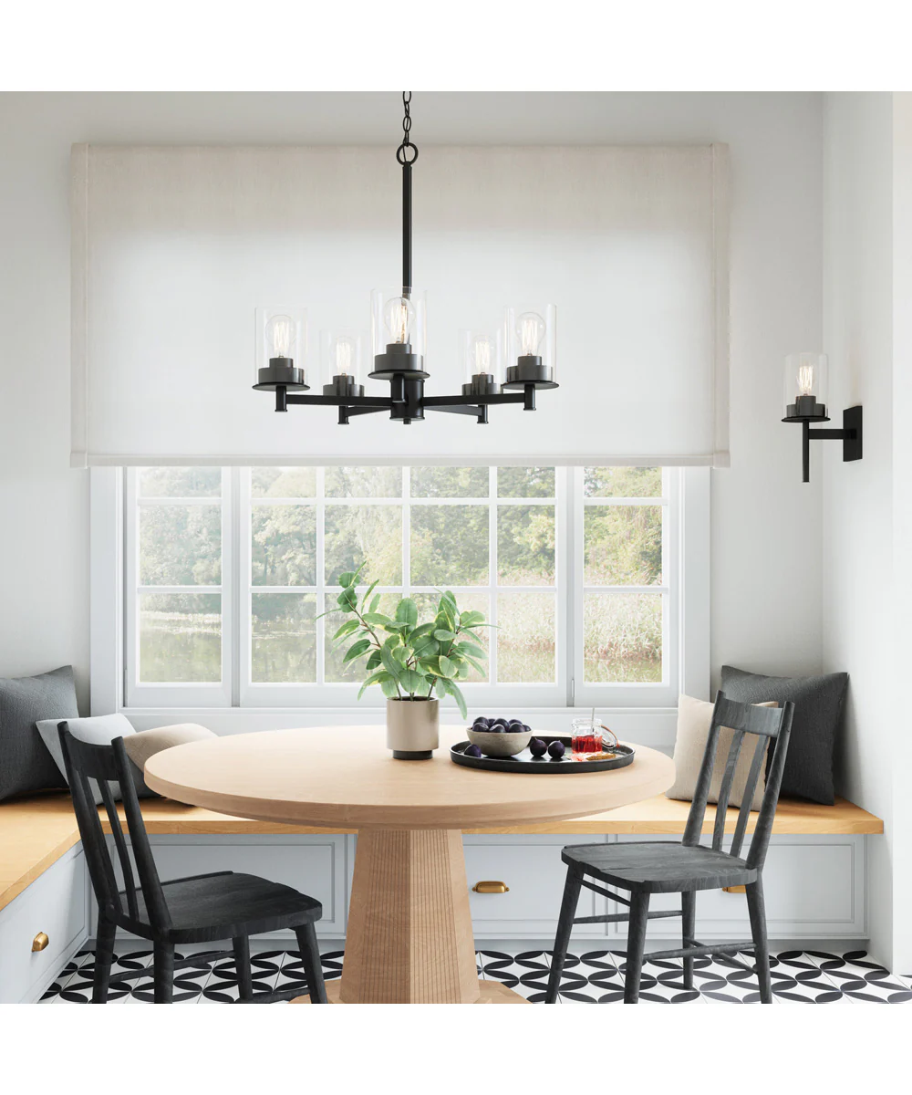 Mason 1-Light Sconce Matte Black - Image 4