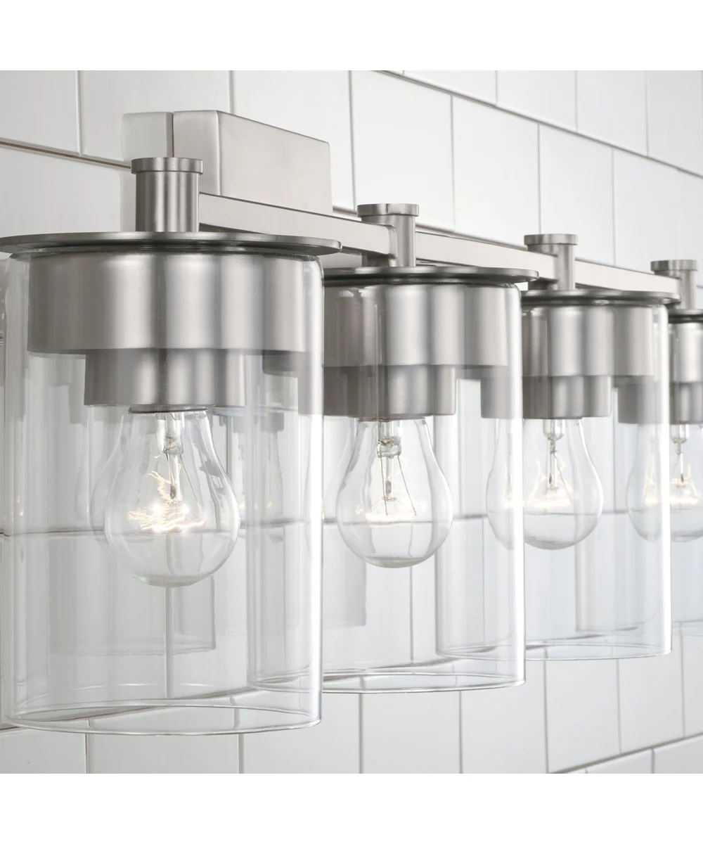 Mason 4-Light Vanity Brushed Nickel - Image 3