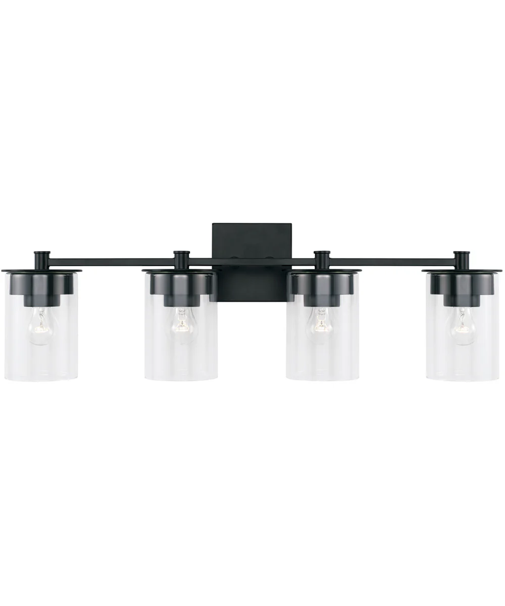 Mason 4-Light Vanity Matte Black - Image 4