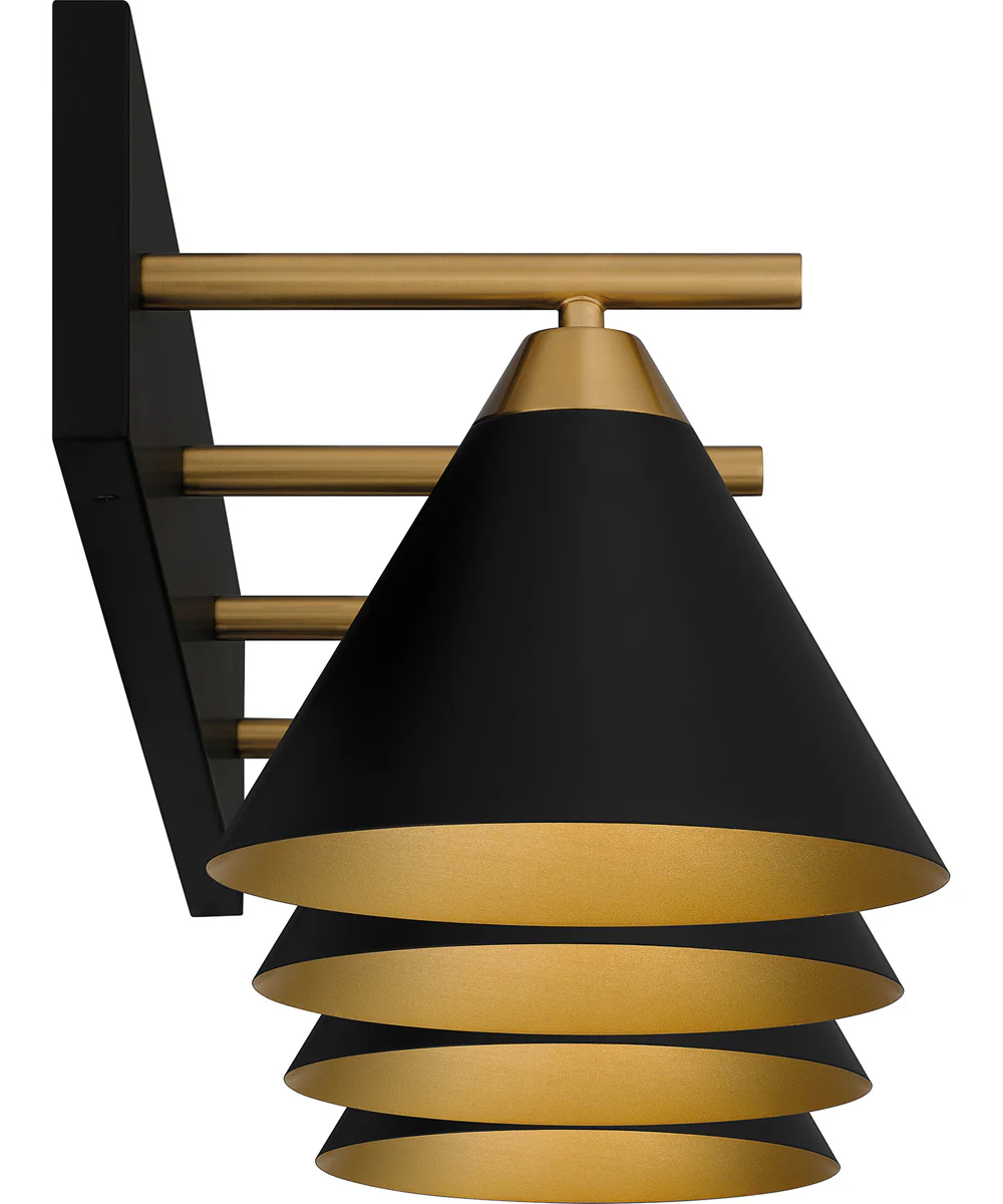 Mastro Extra Large 4-light Bath Light Matte Black - Image 4