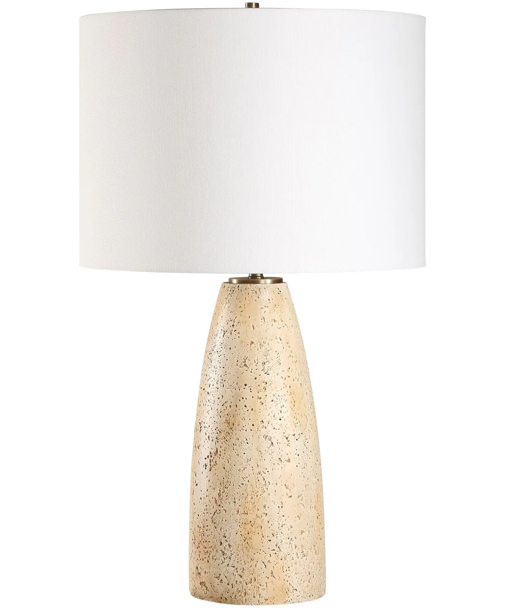 Maury Travertine Table Lamp - Image 4