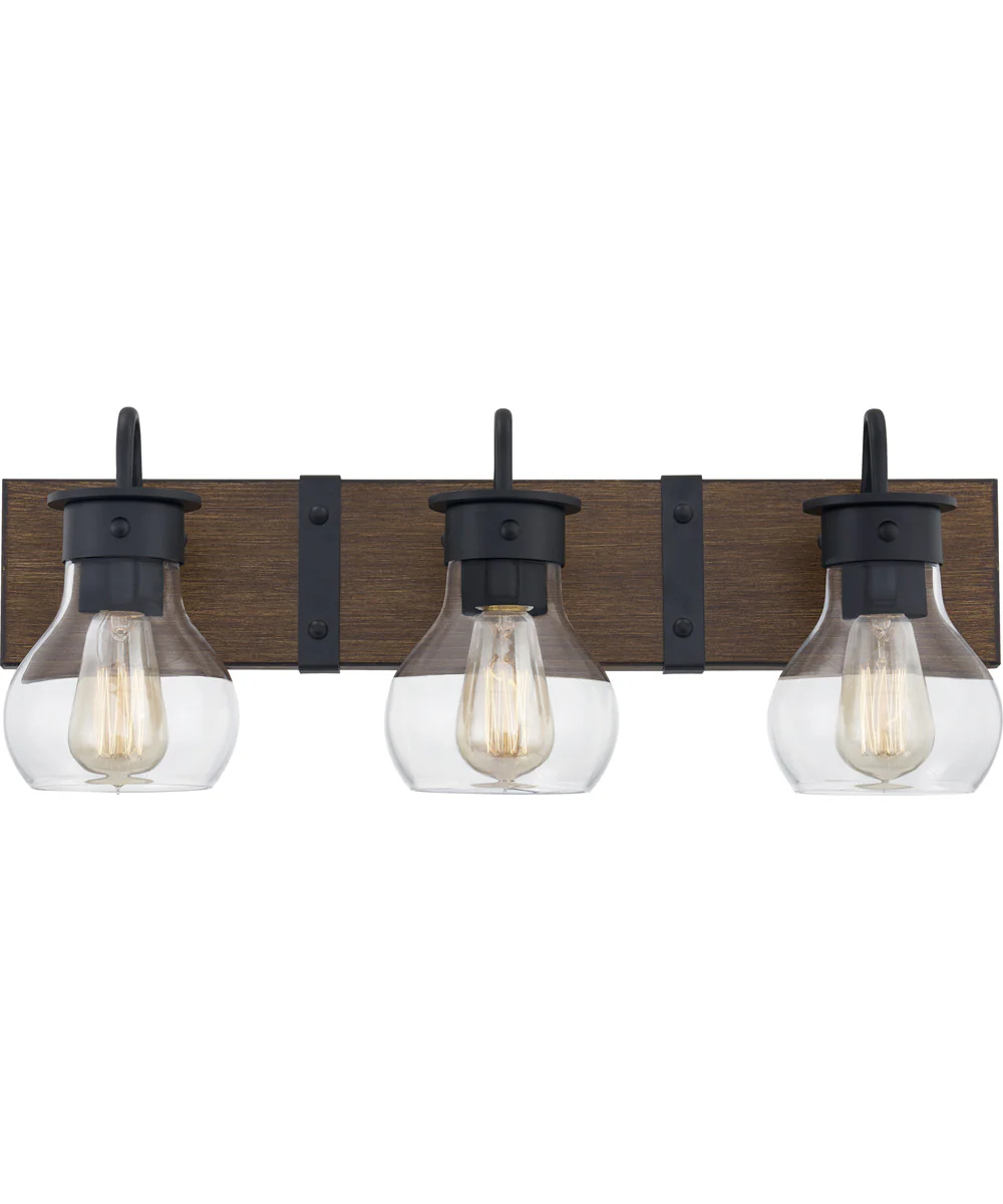 Maverick Large 3-light Bath Light Earth Black - Image 2
