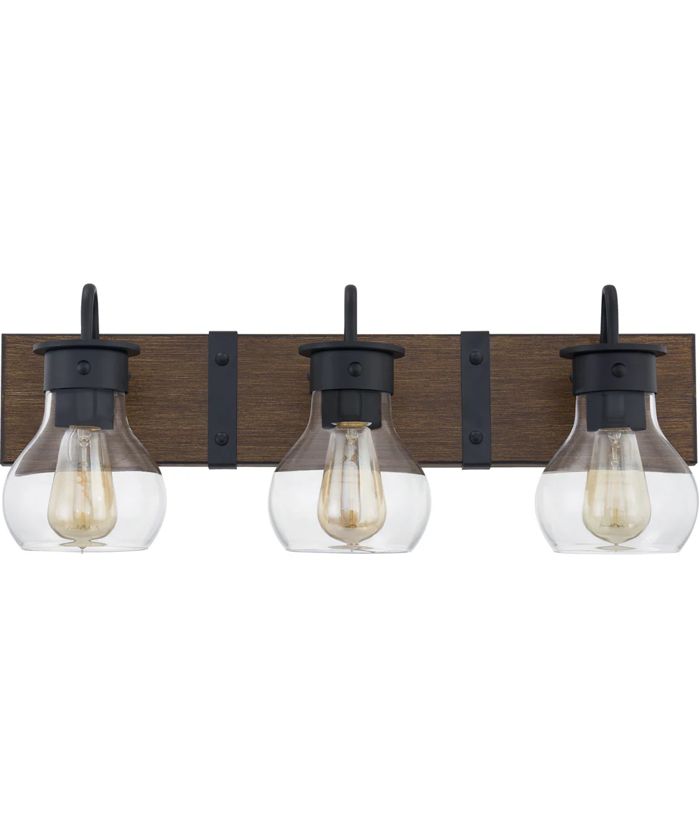 Maverick Large 3-light Bath Light Earth Black - Image 3