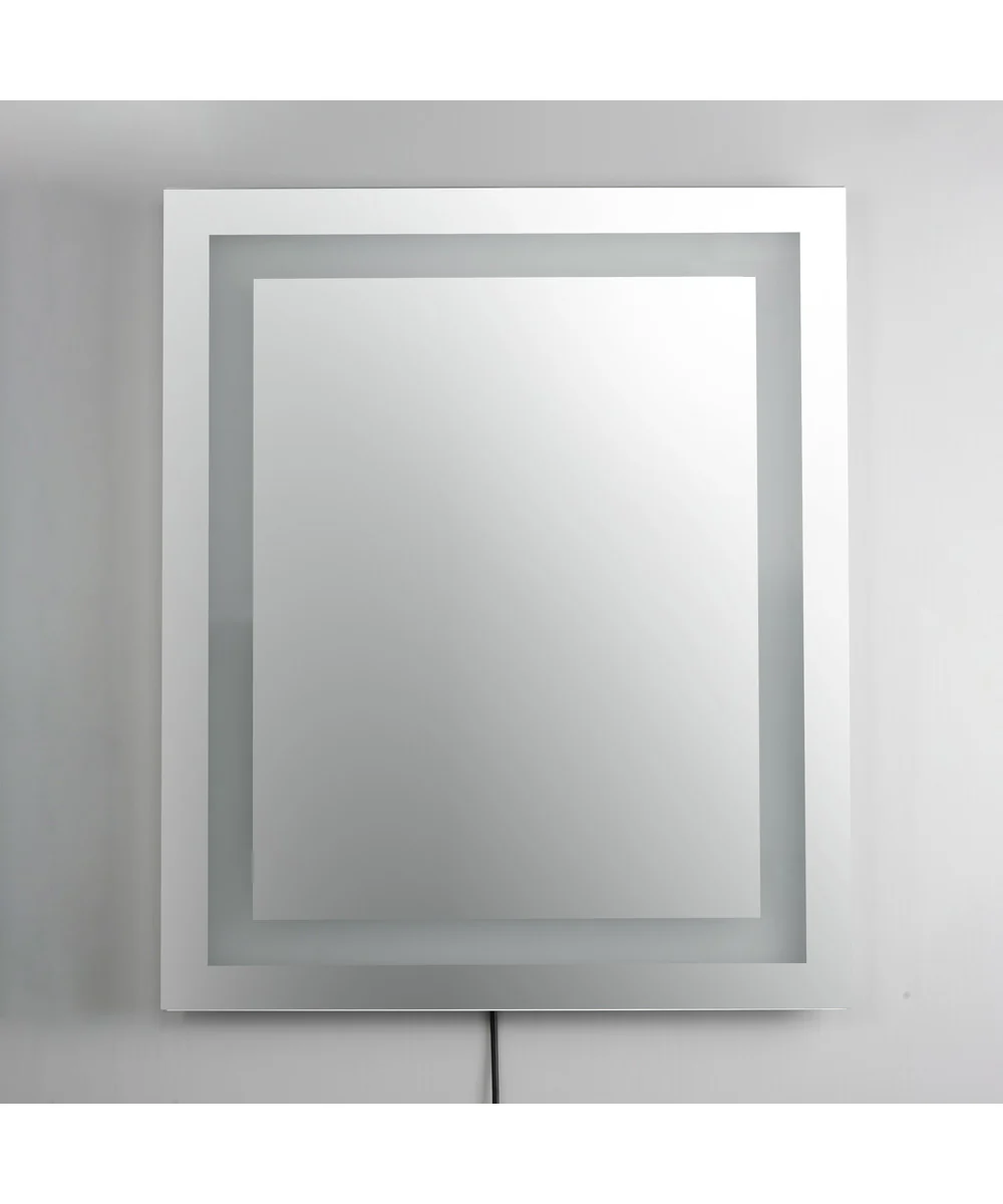 24 inchWx30 inchH 5CCT Perimeter Frontlit LED Mirror Mirror - Image 2