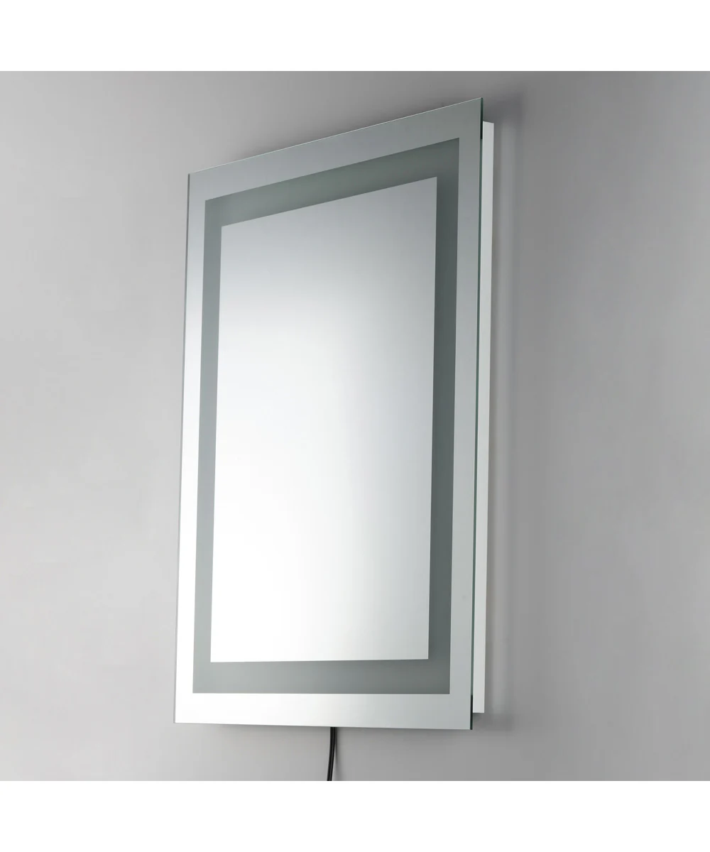 24 inchWx30 inchH 5CCT Perimeter Frontlit LED Mirror Mirror - Image 4