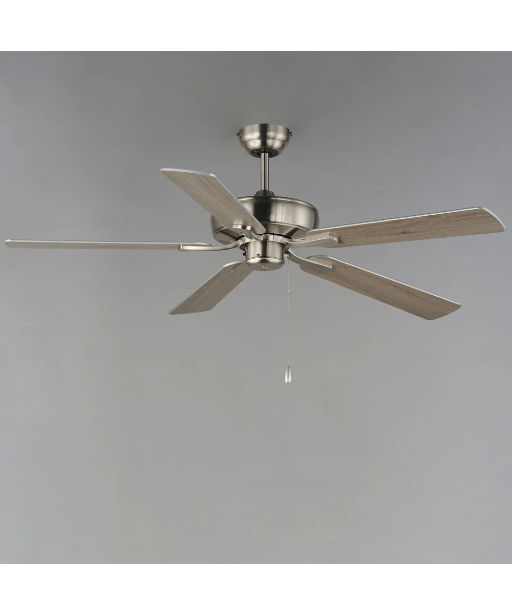 52 inch Super-Max Ceiling Fan - Nickel Satin Nickel - Image 3