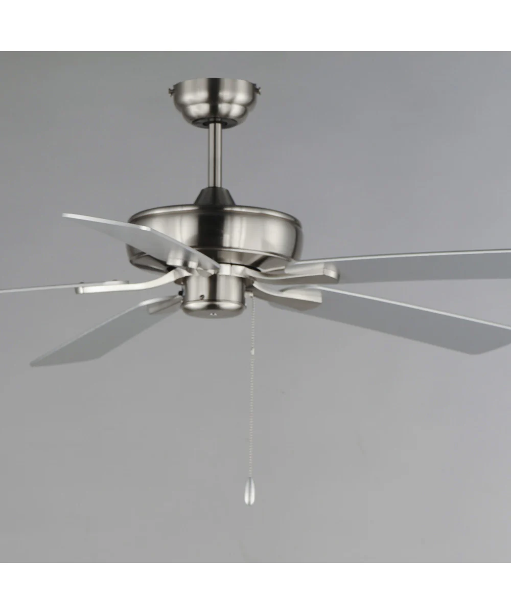 52 inch Super-Max Ceiling Fan - Nickel Satin Nickel - Image 4