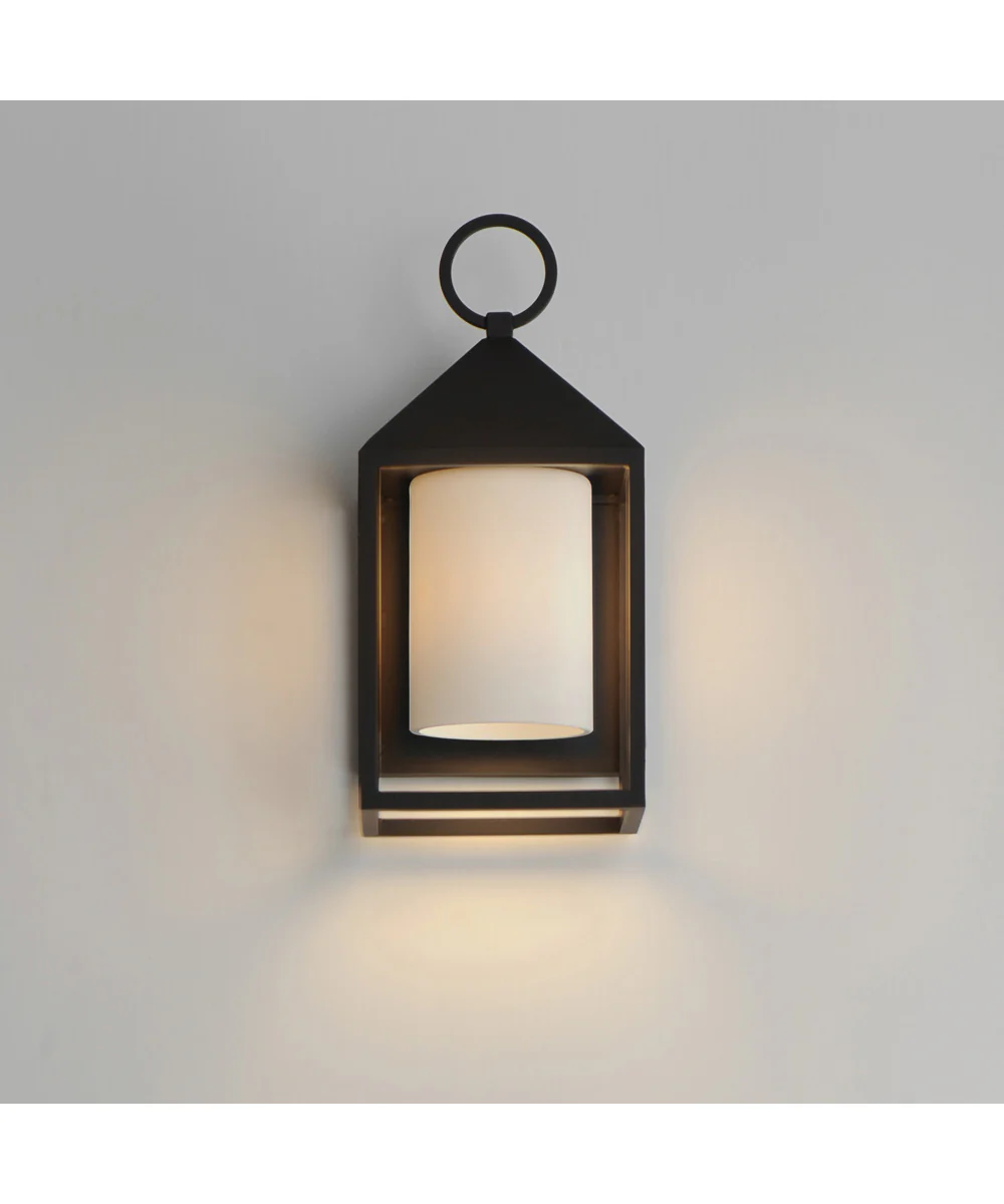 Aldous 1-Light Small Outdoor Sconce Black - Image 3