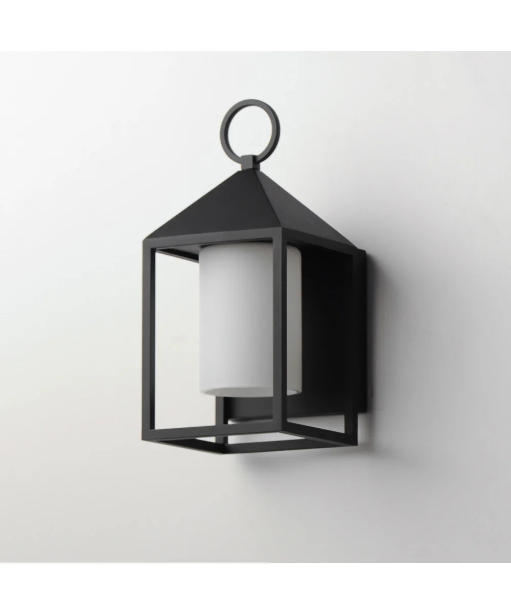 Aldous 1-Light Small Outdoor Sconce Black - Image 4