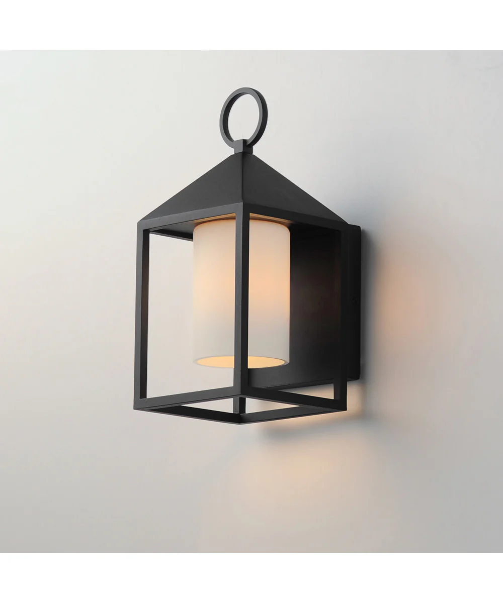 Aldous 1-Light Small Outdoor Sconce Black - Image 5
