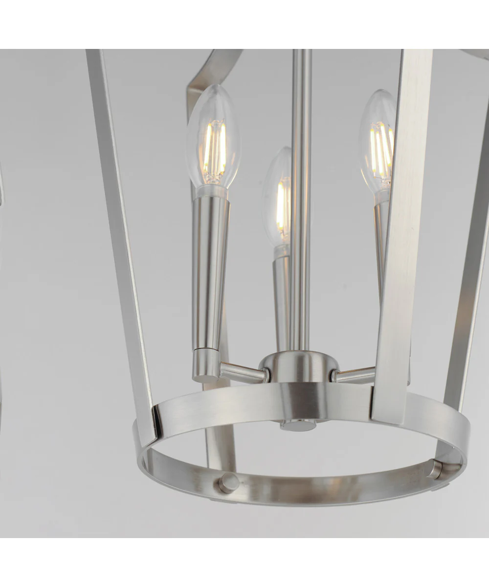 Arden 3-Light Pendant Satin Nickel - Image 4