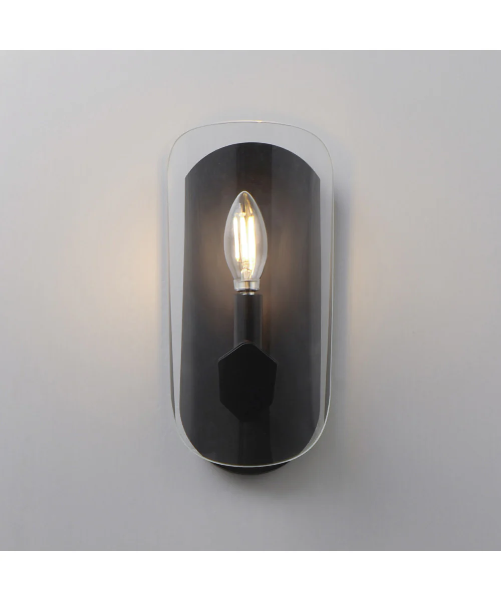Armory 1-Light Wall Sconce Black - Image 3
