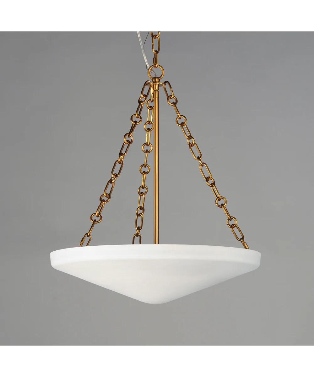Artemis 4-Light Pendant Natural Aged Brass - Image 3