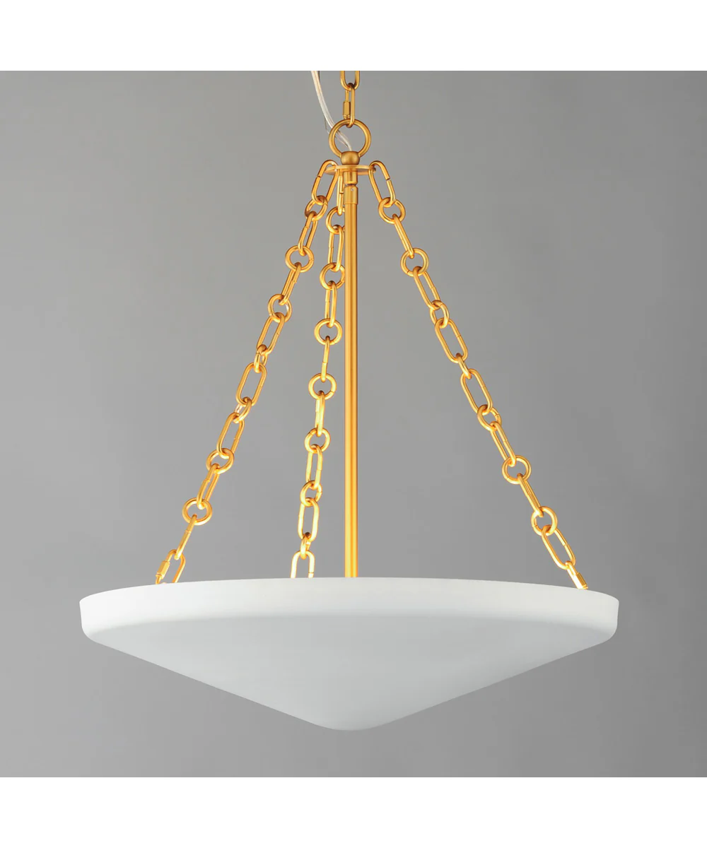 Artemis 4-Light Pendant Natural Aged Brass - Image 4