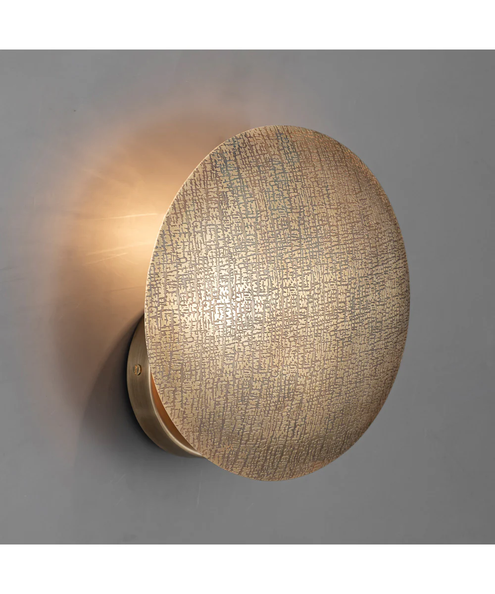 Aurelia 1-Light Wall Sconce Weathered Brass - Image 5