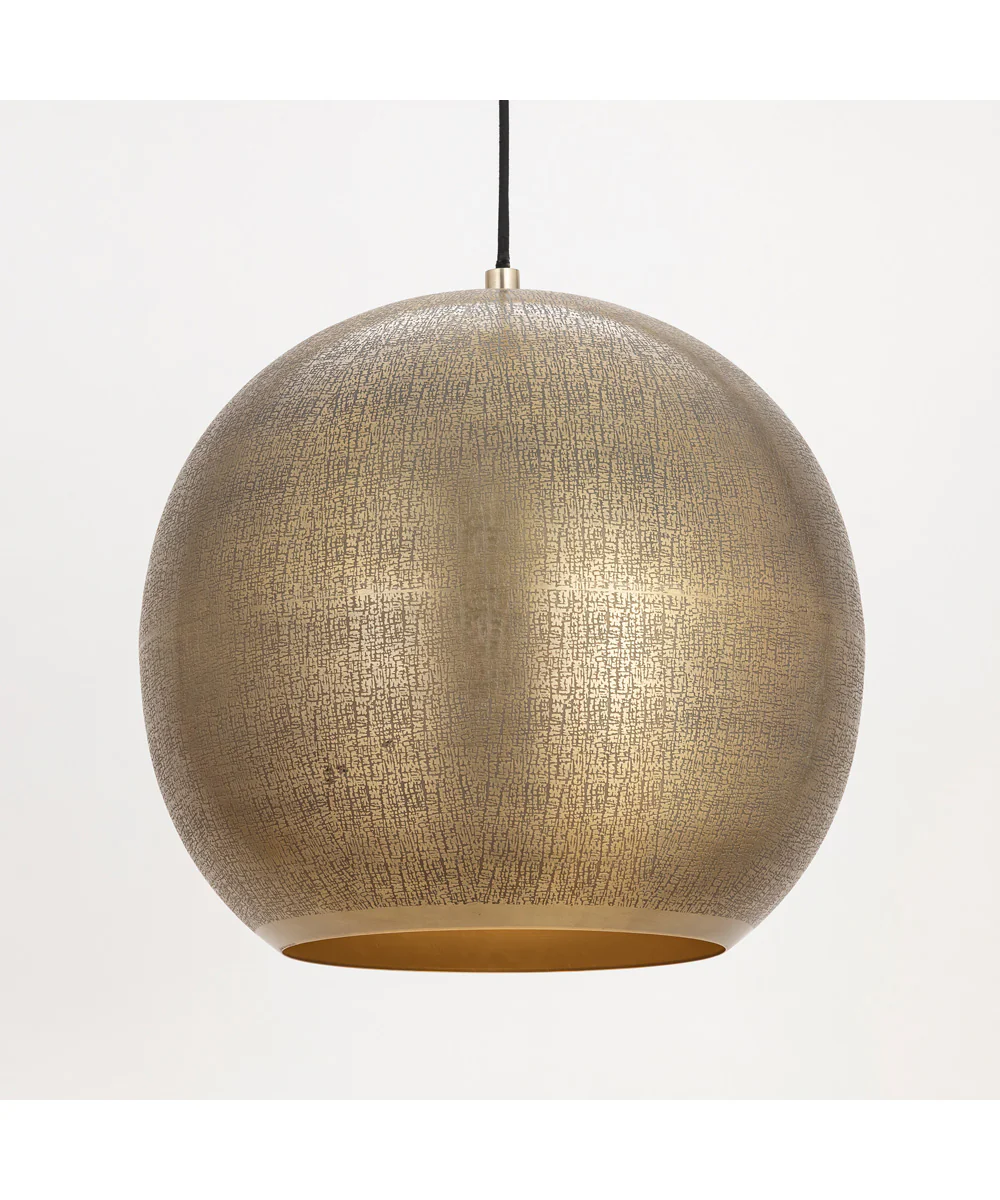 Aurelia 20 inch 1-Light Pendant Weathered Brass - Image 3