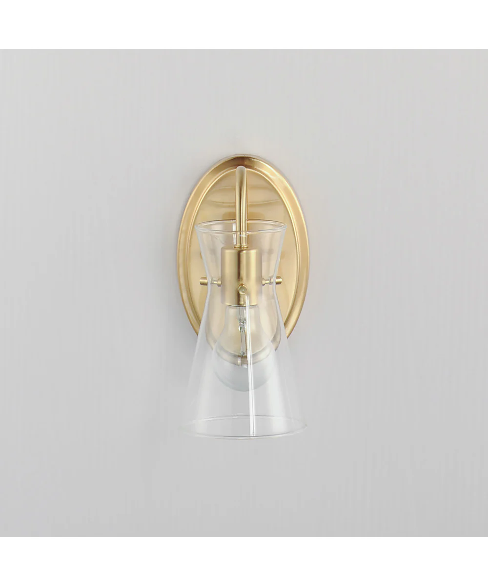 Ava 1-Light Wall Sconce Natural Aged Brass - Image 2