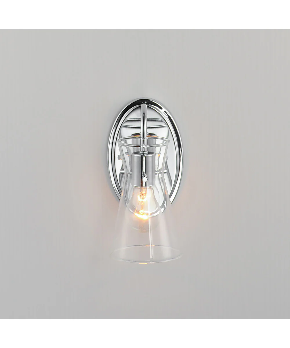 Ava 1-Light Wall Sconce Polished Chrome - Image 3