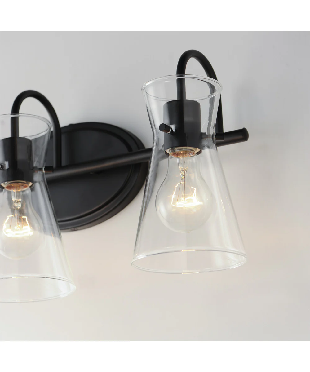 Ava 3-Light Bath Vanity Black - Image 6