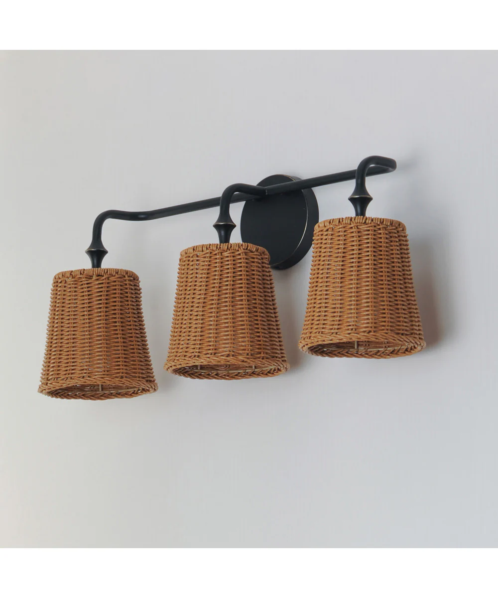 Baja 3-Light Bath Vanity Dark Bronze - Image 4