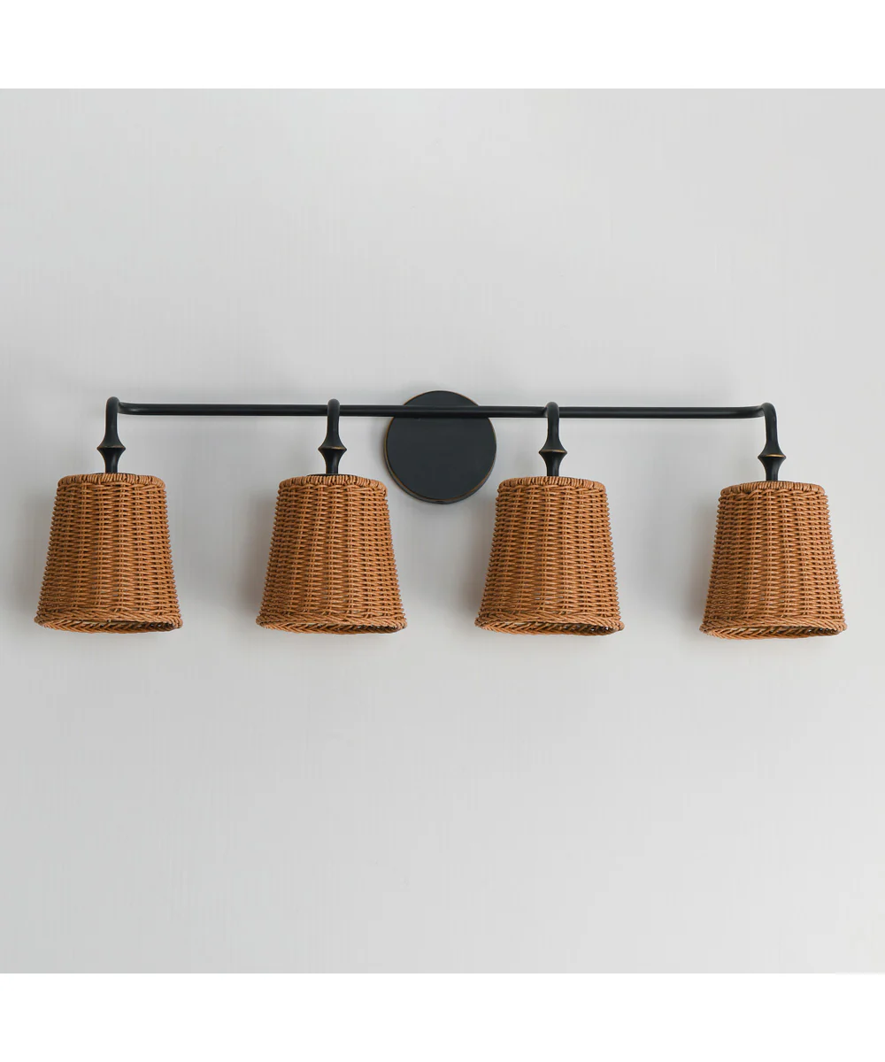Baja 4-Light Bath Vanity Dark Bronze - Image 2