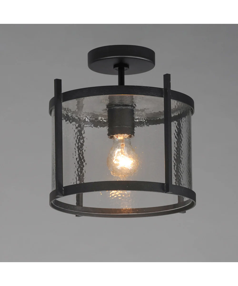 Belfry 1-Light Semi-Flush/Pendant Black - Image 3