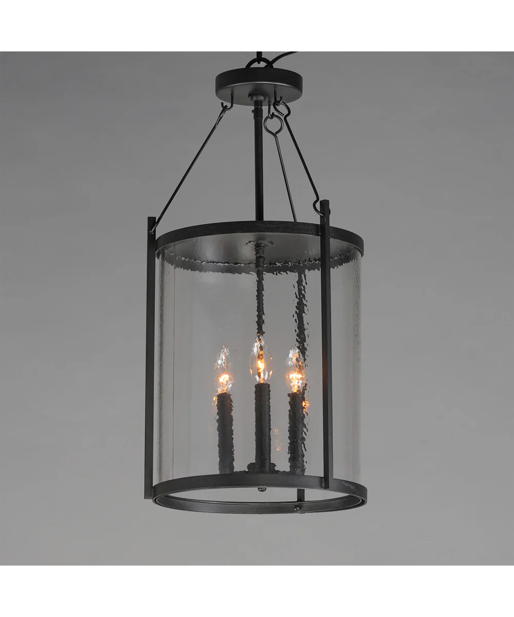 Belfry 3-Light Pendant Black - Image 2