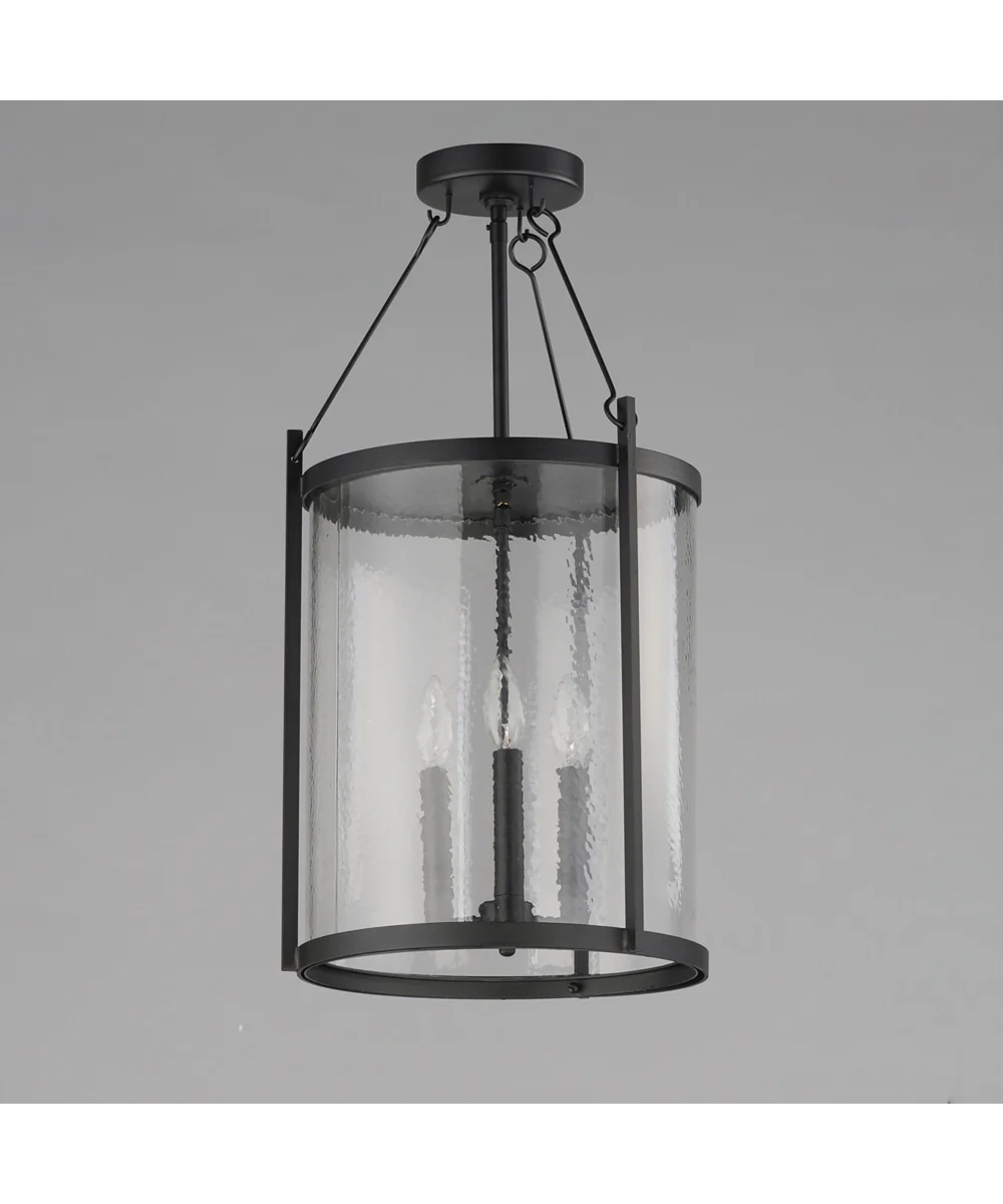 Belfry 3-Light Pendant Black - Image 3
